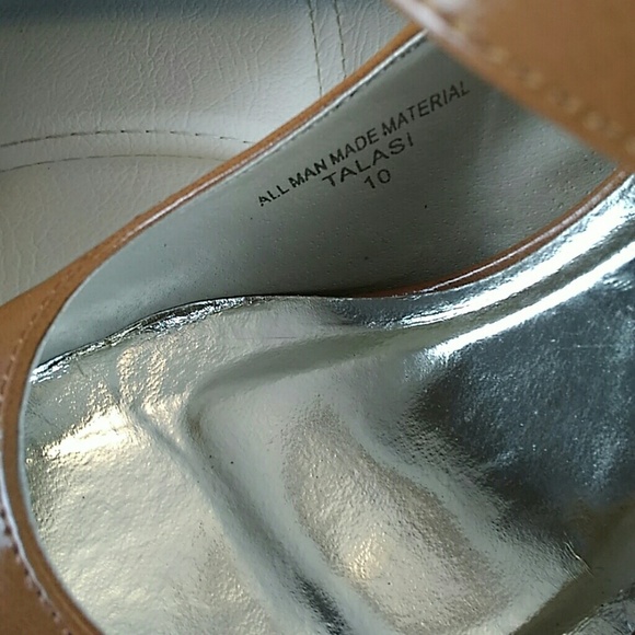Red circle caramel Talasi shoes - Picture 8 of 8